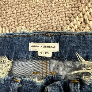 Good American Good Straight Jeans size 6/28